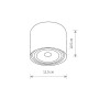 Изображение Точечный светильник Nowodvorski 9482 Bit GU10, ES111 1x75W IP20 Wh ИМ Light-Deco 2 