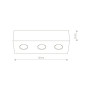 Изображение 5575 Светильник Nowodvorski CARSON WHITE III plafon PL ИМ Light-Deco 1 