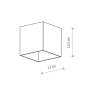 Изображение Точечный светильник Nowodvorski 7790 Cobble GU10 1x75W IP20 Bl ИМ Light-Deco 1 