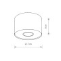 Изображение Точечный светильник Nowodvorski 6000 Point GU10 1x35W IP20 Wh ИМ Light-Deco 2 