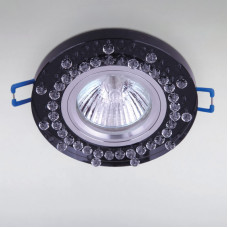 Точечный встраиваемый светильник Light House LS-15129 МR16 черный