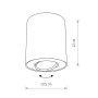 Изображение Точечный светильник Nowodvorski 8901 Set GU10 1x10W IP20 Bl ИМ Light-Deco 1 