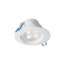 Точечный светильник Nowodvorski 8988 Eol LED 1x5W 3000K 350Lm IP44 Wh