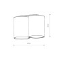Изображение Точечный светильник Nowodvorski 8086 Eye tone GU10 2x10W IP20 Bl ИМ Light-Deco 3 