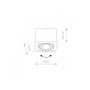 Изображение 9496 Светильник встроенный Nowodvorski BOX GRAY I ES111 PL ИМ Light-Deco 3 
