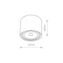 Изображение Точечный светильник Nowodvorski 9486 Bit GU10, ES111 1x75W IP20 Gr ИМ Light-Deco 1 