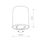 Изображение Точечный светильник Nowodvorski 8902 Set GU10 1x10W IP20 Bl ИМ Light-Deco 1 
