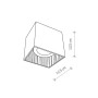 Изображение Точечный светильник Nowodvorski 7793 Groove GU10 1x75W IP20 Wh ИМ Light-Deco 2 