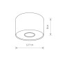 Изображение Точечный светильник Nowodvorski 6006 Point GU10 1x35W IP20 Gr ИМ Light-Deco 2 