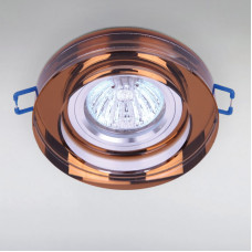 Точковий світильник вбудований Light House LS-15119а коричневий