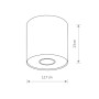 Изображение Точечный светильник Nowodvorski 7602 Point GU10 1x35W IP20 Bl ИМ Light-Deco 2 
