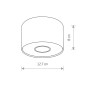 Изображение Точечный светильник Nowodvorski 7603 Point GU10 1x35W IP20 Bl ИМ Light-Deco 2 