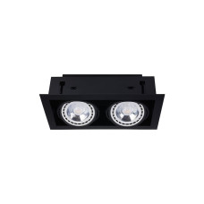 Купить Точечный светильник Nowodvorski 9570 Downlight GU10, ES111 2x15W IP20 Bl