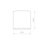 Изображение Точечный светильник Nowodvorski 8222 Point tone GU10 1x10W IP20 Wh ИМ Light-Deco 3 