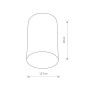 Изображение Точечный светильник Nowodvorski 6528 Point plexi E27 1x20W IP20 Wh ИМ Light-Deco 1 