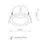 Изображение Точечный светильник Nowodvorski 8367 Charlie GU10 1x15W IP54 Bl ИМ Light-Deco 4 