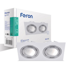 Вбудований світильник Feron DL6122 білий