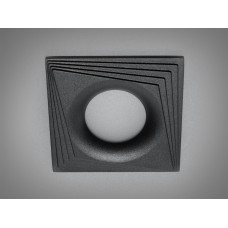 Врізний світильник Aluminium чорний MR16 G5.3 220В