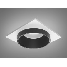Світильник вбудований Diasha Aluminium білий чорний