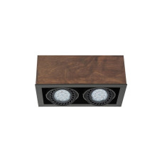 Точечный светильник Nowodvorski 7650 Box es111 GU10, ES111 2x15W IP20 Brown