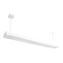 Зображення Світильник лінійний підвісний 125см MSK Electric Office під дві LED лампи G-13 SL-120-2T8 WH ИМ Light-Deco 2 