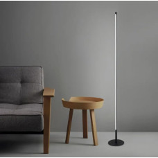 Торшер LED LNF-17444/1F 15W чорний, висота 150 см