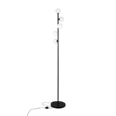 Світильник для підлоги Торшер Levistella 7529834-5 BLACK чорний плафон білий