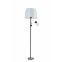 Изображение Торшер напольный светильник с абажуром Light House SRS-19742 цвет черный + белый ИМ Light-Deco 