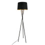Зображення Світильник підлоговий Торшер з абажуром Levistella 909XLL10F BK+BK чорний ИМ Light-Deco 1 