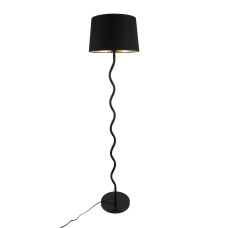 Світильник підлоговий Торшер з абажуром Levistella 909XLL15F BK+BK чорний