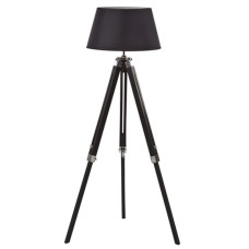 Торшер напольный светильник с абажуром Light House SRS-19744 BK цвет черный 