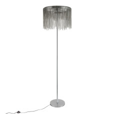 Светильник напольный Торшер светодиодный декоративный Levistella LED 909XL3351F (400) хром