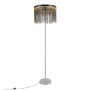 Изображение Светильник напольный Торшер светодиодный декоративный Levistella LED 909XL3351F (400) хром ИМ Light-Deco 1 