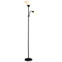 Изображение Торшер сучасний VALESO 5021-2 BK+WT на 2 плафони ИМ Light-Deco 2 