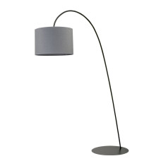 Торшер Nowodvorski 6818 Alice E27 1x60W IP20 Bl сірий плафон