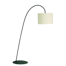 Торшер Nowodvorski 3457 Alice E27 1x60W IP20 Bl з бежевим плафоном