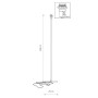 Изображение Торшер Nowodvorski 8345 Petit E27 1x40W Wh ИМ Light-Deco 3 
