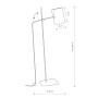 Изображение Торшер Nowodvorski 6010 Zelda E27 1x60W IP20 Gr ИМ Light-Deco 3 