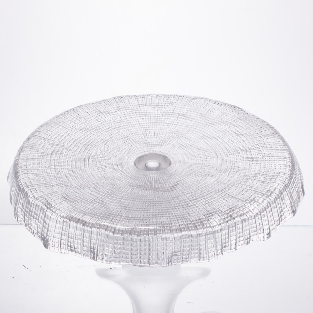Изображение Тортовница стеклянная на ножке прозрачная Yiwu 64486-54 ИМ Light-Deco 3 