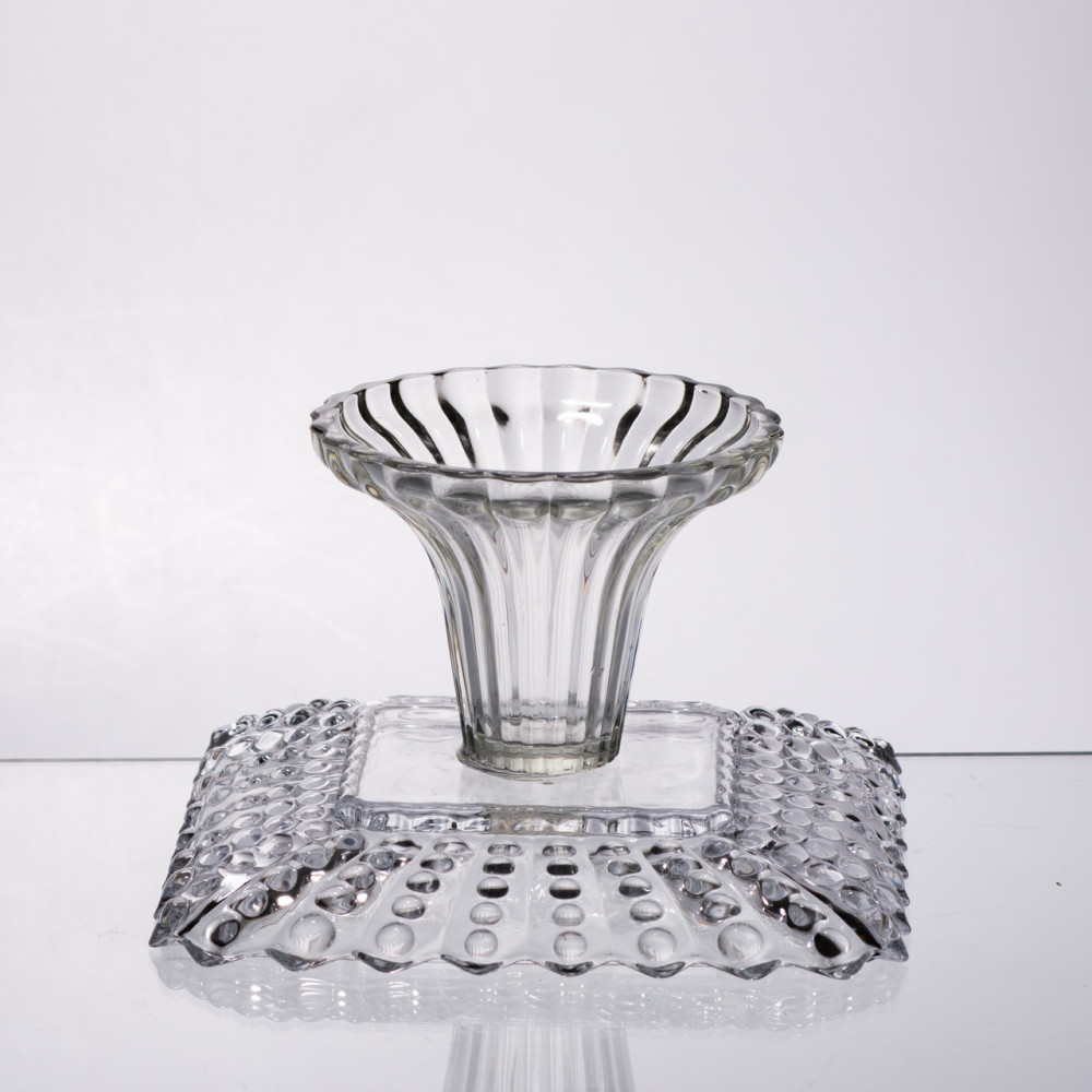 Изображение Тортовница стеклянная квадратная на ножке, 16×16 см 64486-17 ИМ Light-Deco 1 