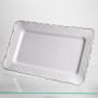 Зображення Тортовница на ножке White Square 35.5*35.5 см фарфоровая квадратная Yiwu 120-YH-HG060 ИМ Light-Deco 4 
