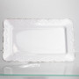 Зображення Тортовница на ножке White Square 35.5*35.5 см фарфоровая квадратная Yiwu 120-YH-HG060 ИМ Light-Deco 5 