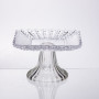 Изображение Тортовница стеклянная квадратная на ножке, 16×16 см 64486-17 ИМ Light-Deco 