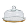 Изображение Тортовница фарфоровая со стеклянной крышкой 29 см HP1204 ИМ Light-Deco 