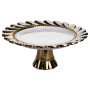 Изображение Тортовница фарфоровая на ножке 30х30х12 см круглая ML2048 ИМ Light-Deco 