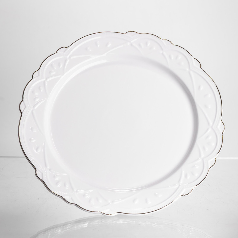 Зображення Тортовница фарфоровая Pearl 30,5 см Yiwu 120-YH-HG043 ИМ Light-Deco 2 