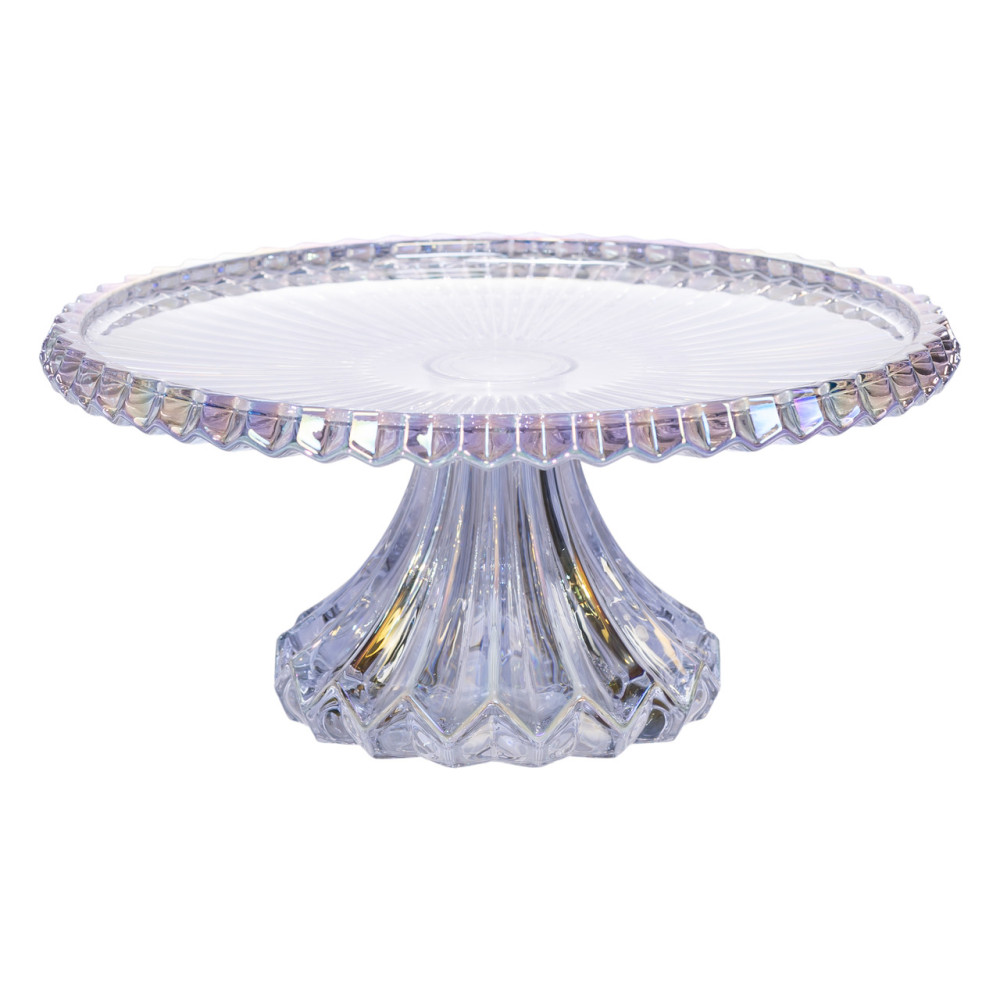 Изображение Тортовница на ножке Ø26 см стеклянная круглая HP-19-148 ИМ Light-Deco 