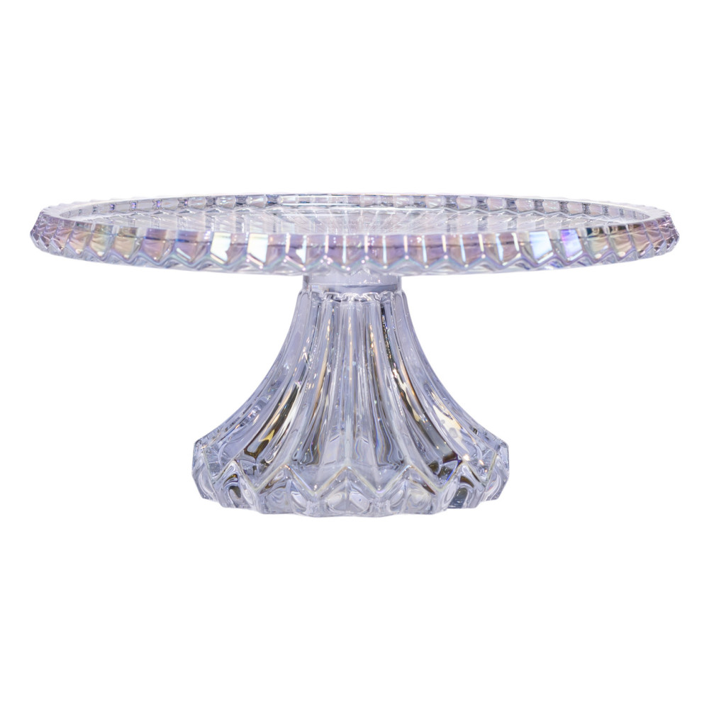Изображение Тортовница на ножке Ø26 см стеклянная круглая HP-19-148 ИМ Light-Deco 1 