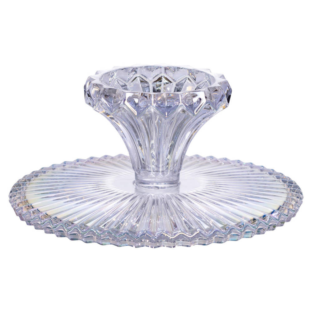 Изображение Тортовница на ножке Ø26 см стеклянная круглая HP-19-148 ИМ Light-Deco 2 