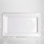 Зображення Тортовница на ножке White Square 30.5*30.5 см фарфоровая квадратная Yiwu 120-YH-HG061 ИМ Light-Deco 4 